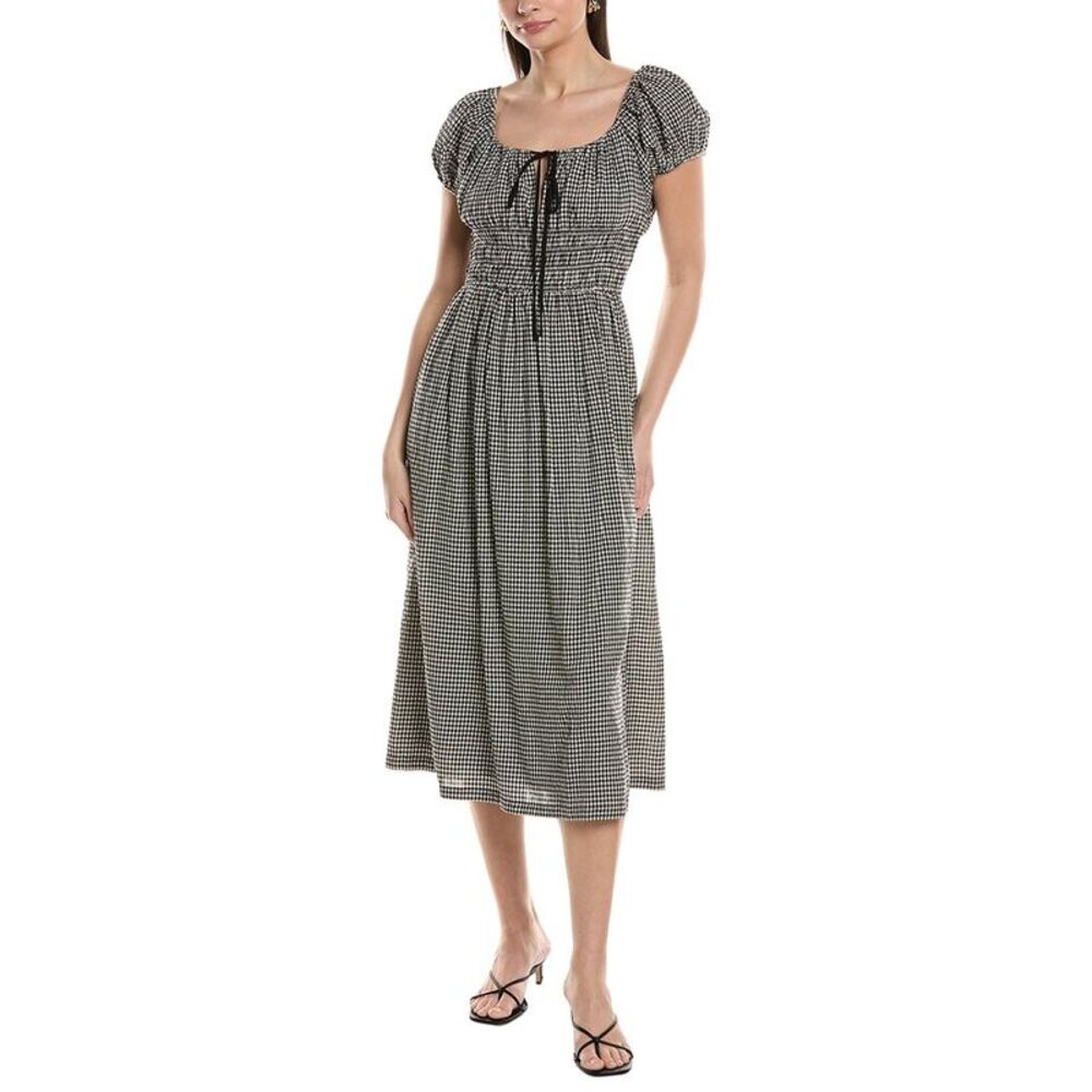 Jl Luxe Womens  Short Sleeve Midi Dress, Gray